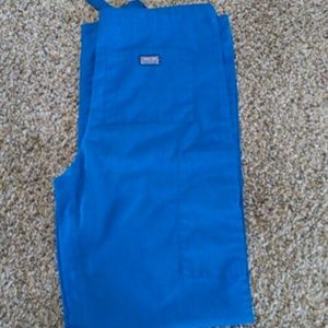 Cherokee scrub pants royal blue